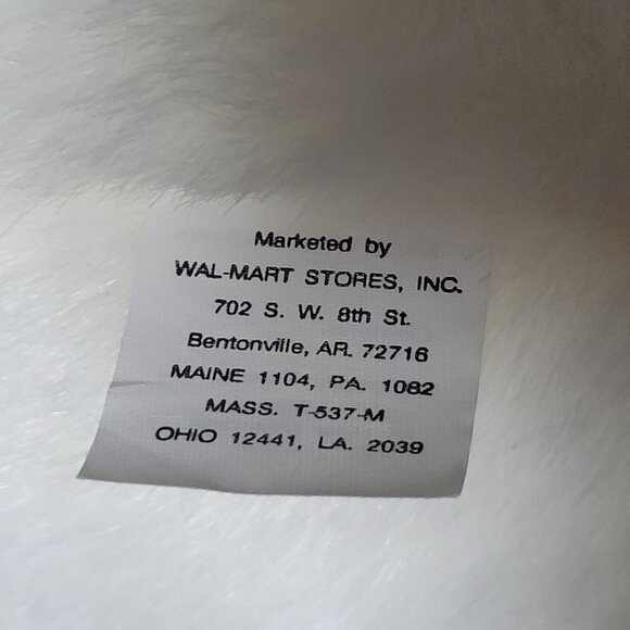 Vintage 90s Christmas Red Nosed Reindeer 25 in Plush Argyle Sweater Holiday Toy - Picture 8 of 10